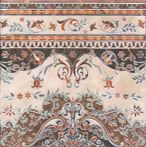 Мраморный дворец Декор ковёр лаппатированный HGD\A175\SG1550   40,2х40,2
