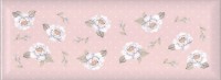 Веджвуд Плитка настенная Цветы розовый грань 15032 N 15х40