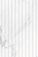 Oriental облицовочная плитка рельефная белая (OEN052D) 30x45